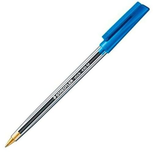 STAEDTLER Stick 430 M-3CP5 Kugelschreiber Strichbreite M 50 Stück blau STAEDTLER Stick 430 M-3CP5 Kugelschreiber Strichbreite M 50 Stück blau von Staedtler