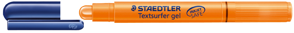 STAEDTLER Textmarker , Textsurfer gel, , orange von Staedtler