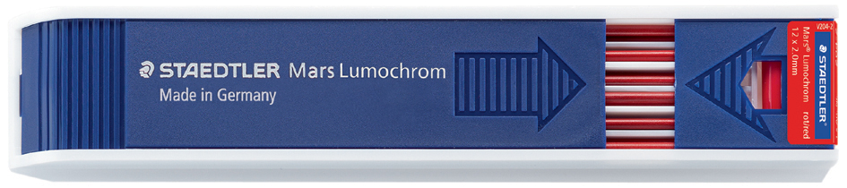 STAEDTLER Zeichenmine Mars Lumochrom, rot von Staedtler