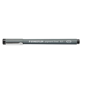 STAEDTLER pigmentliner 308 Fineliner schwarz 0,1 mm, 1 St. von Staedtler