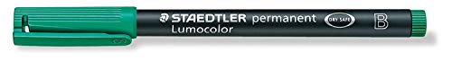 Staedtler 314-5 Feinschreiber Universalstift Lumocolor permanent, B, grün Staedtler 314-5 Feinschreiber Universalstift Lumocolor permanent, B, grün von Staedtler