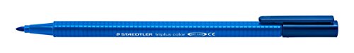 Staedtler 323-3 Fasermaler triplus color, dreieckig, blau Staedtler 323-3 Fasermaler triplus color, dreieckig, blau von Staedtler