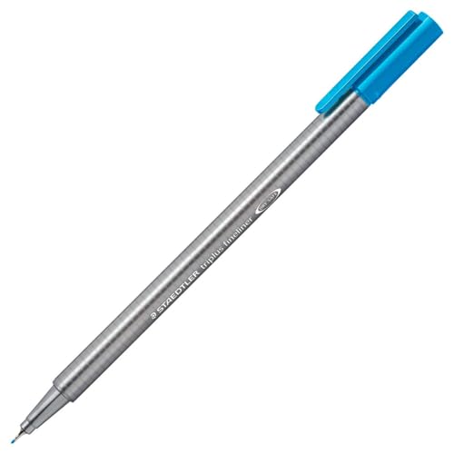 Staedtler 334 – 37 Pen-0.3 mm, blau von Staedtler