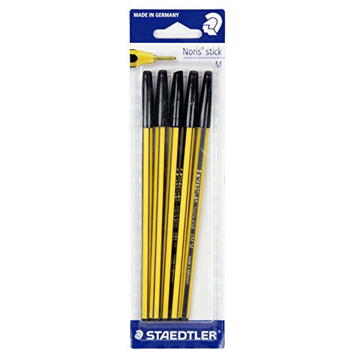 Staedtler 434 m9bk5i Kugelschreiber Leuchtmittel-Geschenkset Stifte und Bleistifte – Größen Geschenke-Stifte und Bleistifte (Kugelschreiber, schwarz, gelb, Sechskant, Deutschland, ISO 11540, Leuchtmittel) von Staedtler