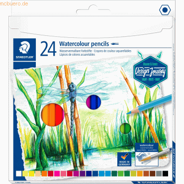 Staedtler Aquarellstift 146 VE=24 Farben von Staedtler