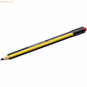 Staedtler Eingabestift Noris digital jumbo mit EMR-Technologie gelb/sc Staedtler Eingabestift Noris digital jumbo mit EMR-Technologie gelb/sc von Staedtler