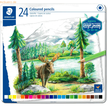 Staedtler Farbstift 146C 2,9mm VE=24 Farben von Staedtler