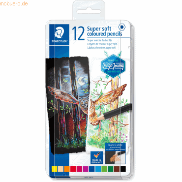 Staedtler Farbstift 149C super soft 2,9mm VE=12 Farben von Staedtler