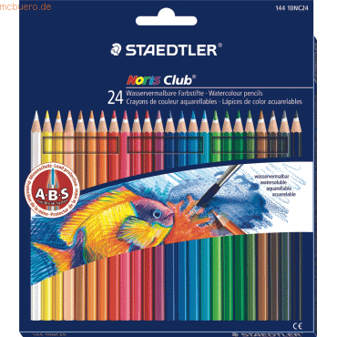 Staedtler Farbstift Noris Club aquarell 24-er Etui Staedtler Farbstift Noris Club aquarell 24-er Etui von Staedtler
