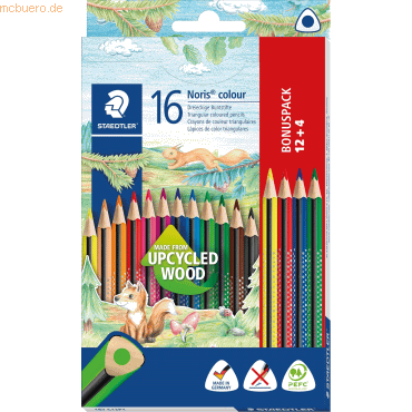 10 x Staedtler Farbstift Noris colour ca. 3mm farbig sortiert VE=12+4 10 x Staedtler Farbstift Noris colour ca. 3mm farbig sortiert VE=12+4 von Staedtler