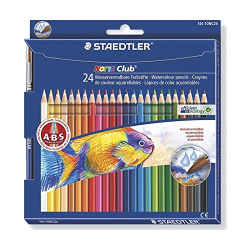 Staedtler Farbstifte Noris Aquarell, 24er Kartonetui Staedtler Farbstifte Noris Aquarell, 24er Kartonetui von Staedtler