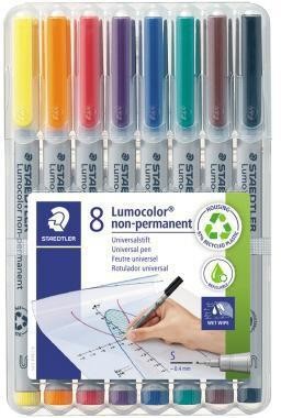 Staedtler Folienstift Lumocolor 311 WP8 0,4mm sortiert 8 St./Pack. 156004400 Staedtler Folienstift Lumocolor 311 WP8 0,4mm sortiert 8 St./Pack. 156004400 von Staedtler