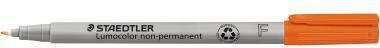 Staedtler Folienstift Lumocolor 316-4 0,6mm non-permanent orange 156022420 von Staedtler