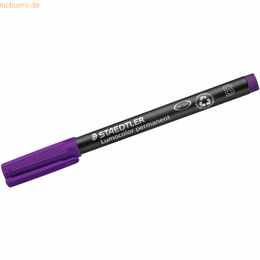 Staedtler Folienstift Lumocolor B permanent violett Staedtler Folienstift Lumocolor B permanent violett von Staedtler