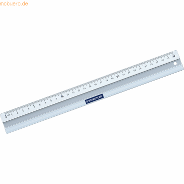 Staedtler Lineal Aluminium 30cm silber Staedtler Lineal Aluminium 30cm silber von Staedtler