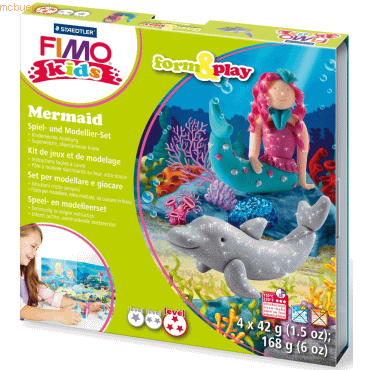 Staedtler Modelliermasse Fimo Kids Form & Play Mermaid Staedtler Modelliermasse Fimo Kids Form & Play Mermaid von Staedtler