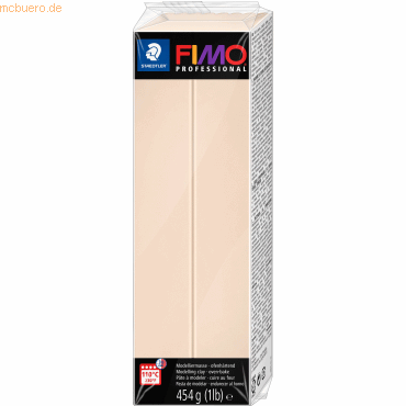 Staedtler Modelliermasse Fimo professional Kunststoff 454g beige Großb Staedtler Modelliermasse Fimo professional Kunststoff 454g beige Großb von Staedtler