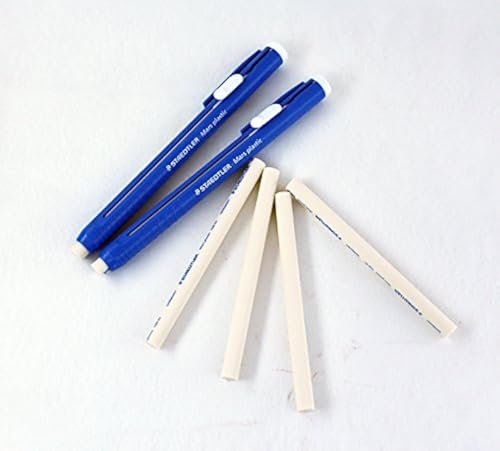 Staedtler Mars Plastic 528 - Propelling Graphit Stick Radiergummi Set (2 Stück + 4 Nachfüllungen) - massiv, längenverstellbar, Deutsche Marke Staedtler Mars Plastic 528 - Propelling Graphit Stick Radiergummi Set (2 Stück + 4 Nachfüllungen) - massiv, längenverstellbar, Deutsche Marke von Staedtler