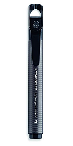 Staedtler Triplus Permanentmarker grobe Keilspitze Box of 10 schwarz von Staedtler