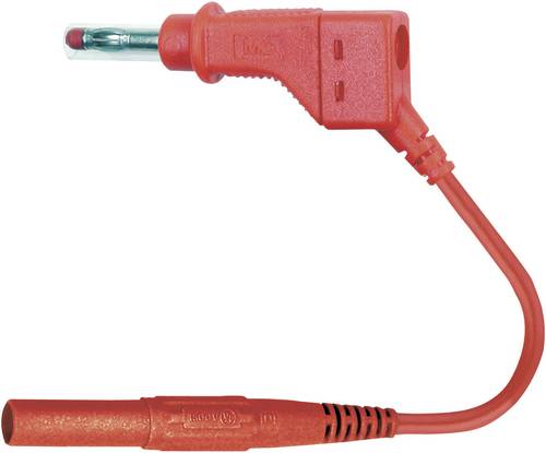 Stäubli 66.9411-10022 Sicherheits-Messleitung [Lamellenstecker 4mm - Lamellenstecker 4 mm] 1.00m Ro von Stäubli