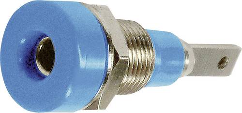 Stäubli LB-I2R Laborbuchse Buchse, Einbau vertikal Stift-Ø: 2mm Blau 1St. von Stäubli