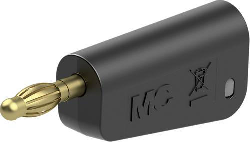 Stäubli LM-4A-39 Lamellenstecker Stecker Stift-Ø: 4mm Schwarz 1St. von Stäubli