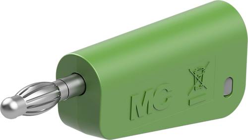 Stäubli LQ-4N-39 Laborstecker Stecker Stift-Ø: 4mm Grün von Stäubli