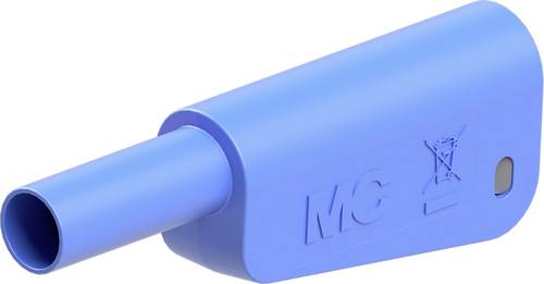 Stäubli SLQ-4A-46 Sicherheits-Lamellenstecker Stecker Stift-Ø: 4mm Blau von Stäubli