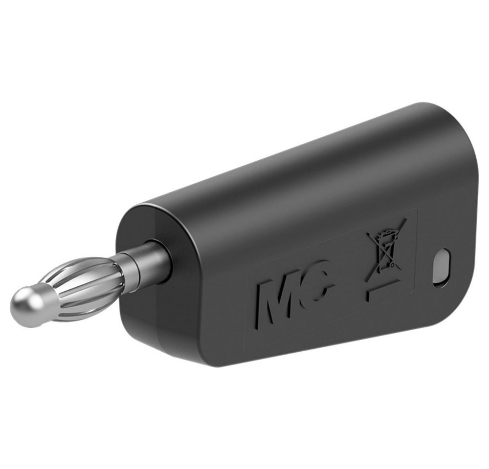 Stäubli Stäubli LQ-4N-30 Laborstecker Stecker Stift-Ø: 4 mm Schwarz 1 St. Labor-Netzteil Stäubli Stäubli LQ-4N-30 Laborstecker Stecker Stift-Ø: 4 mm Schwarz 1 St. Labor-Netzteil von Stäubli