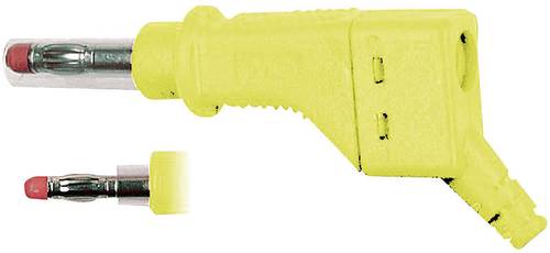 Stäubli XZGL-425 Lamellenstecker Stecker, gerade Stift-Ø: 4mm Gelb 1St. von Stäubli