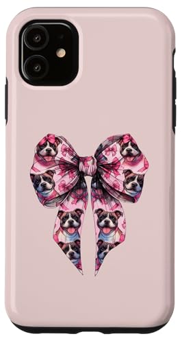 Coquette Bow Staffordshire Bull Terrier Hund Mama Pink Girl Hülle für iPhone 11 Coquette Bow Staffordshire Bull Terrier Hund Mama Pink Girl Hülle für iPhone 11 von Staffordshire Bull Terrier Coquette Women Clothing