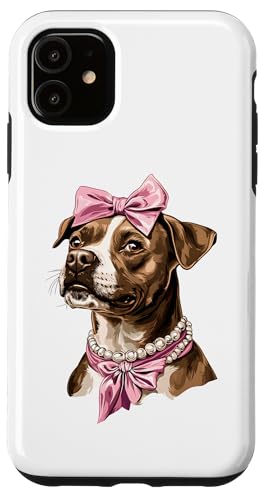 Coquette Bow Staffordshire Bull Terrier Hund Mama Pink Girl Hülle für iPhone 11 Coquette Bow Staffordshire Bull Terrier Hund Mama Pink Girl Hülle für iPhone 11 von Staffordshire Bull Terrier Coquette Women Clothing