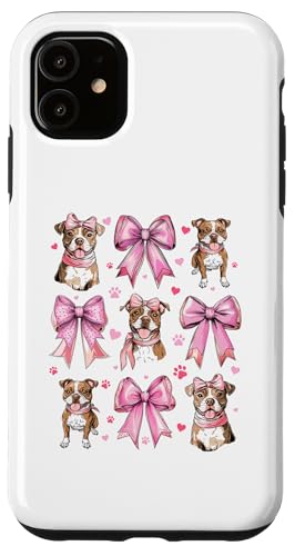 Coquette Bow Staffordshire Bull Terrier Hund Mama Pink Girl Hülle für iPhone 11 Coquette Bow Staffordshire Bull Terrier Hund Mama Pink Girl Hülle für iPhone 11 von Staffordshire Bull Terrier Coquette Women Clothing