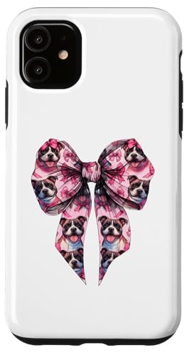 Coquette Bow Staffordshire Bull Terrier Hund Mama Pink Girl Hülle für iPhone 11 Coquette Bow Staffordshire Bull Terrier Hund Mama Pink Girl Hülle für iPhone 11 von Staffordshire Bull Terrier Coquette Women Clothing
