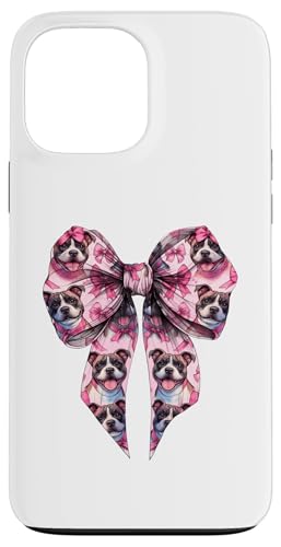 Coquette Bow Staffordshire Bull Terrier Hund Mama Pink Girl Hülle für iPhone 13 Pro Max Coquette Bow Staffordshire Bull Terrier Hund Mama Pink Girl Hülle für iPhone 13 Pro Max von Staffordshire Bull Terrier Coquette Women Clothing