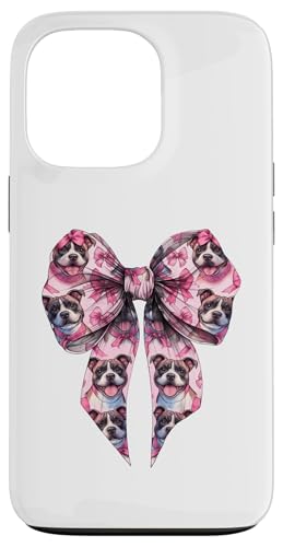Coquette Bow Staffordshire Bull Terrier Hund Mama Pink Girl Hülle für iPhone 13 Pro Coquette Bow Staffordshire Bull Terrier Hund Mama Pink Girl Hülle für iPhone 13 Pro von Staffordshire Bull Terrier Coquette Women Clothing