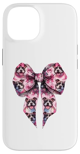Coquette Bow Staffordshire Bull Terrier Hund Mama Pink Girl Hülle für iPhone 14 Coquette Bow Staffordshire Bull Terrier Hund Mama Pink Girl Hülle für iPhone 14 von Staffordshire Bull Terrier Coquette Women Clothing