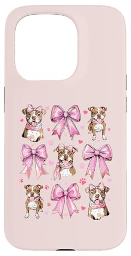 Coquette Bow Staffordshire Bull Terrier Hund Mama Pink Girl Hülle für iPhone 15 Pro Coquette Bow Staffordshire Bull Terrier Hund Mama Pink Girl Hülle für iPhone 15 Pro von Staffordshire Bull Terrier Coquette Women Clothing