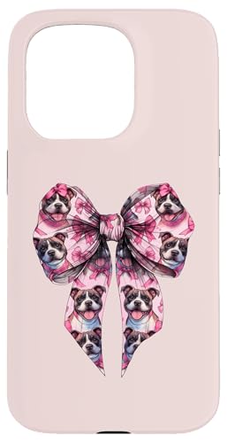 Coquette Bow Staffordshire Bull Terrier Hund Mama Pink Girl Hülle für iPhone 15 Pro Coquette Bow Staffordshire Bull Terrier Hund Mama Pink Girl Hülle für iPhone 15 Pro von Staffordshire Bull Terrier Coquette Women Clothing