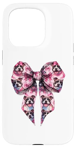 Coquette Bow Staffordshire Bull Terrier Hund Mama Pink Girl Hülle für iPhone 15 Pro Coquette Bow Staffordshire Bull Terrier Hund Mama Pink Girl Hülle für iPhone 15 Pro von Staffordshire Bull Terrier Coquette Women Clothing