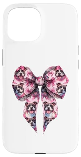Coquette Bow Staffordshire Bull Terrier Hund Mama Pink Girl Hülle für iPhone 15 Coquette Bow Staffordshire Bull Terrier Hund Mama Pink Girl Hülle für iPhone 15 von Staffordshire Bull Terrier Coquette Women Clothing