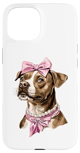 Coquette Bow Staffordshire Bull Terrier Hund Mama Pink Girl Hülle für iPhone 15 Coquette Bow Staffordshire Bull Terrier Hund Mama Pink Girl Hülle für iPhone 15 von Staffordshire Bull Terrier Coquette Women Clothing