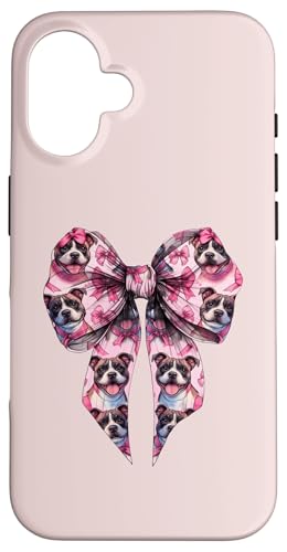 Coquette Bow Staffordshire Bull Terrier Hund Mama Pink Girl Hülle für iPhone 16 Coquette Bow Staffordshire Bull Terrier Hund Mama Pink Girl Hülle für iPhone 16 von Staffordshire Bull Terrier Coquette Women Clothing