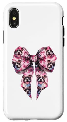 Coquette Bow Staffordshire Bull Terrier Hund Mama Pink Girl Hülle für iPhone X/XS Coquette Bow Staffordshire Bull Terrier Hund Mama Pink Girl Hülle für iPhone X/XS von Staffordshire Bull Terrier Coquette Women Clothing