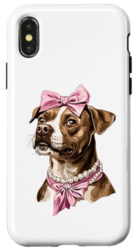 Coquette Bow Staffordshire Bull Terrier Hund Mama Pink Girl Hülle für iPhone X/XS Coquette Bow Staffordshire Bull Terrier Hund Mama Pink Girl Hülle für iPhone X/XS von Staffordshire Bull Terrier Coquette Women Clothing