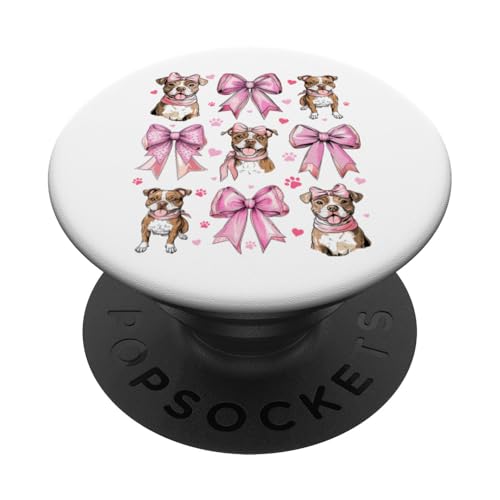 Coquette Bow Staffordshire Bull Terrier Hund Mama Pink Girl PopSockets Klebender PopGrip Coquette Bow Staffordshire Bull Terrier Hund Mama Pink Girl PopSockets Klebender PopGrip von Staffordshire Bull Terrier Coquette Women Clothing
