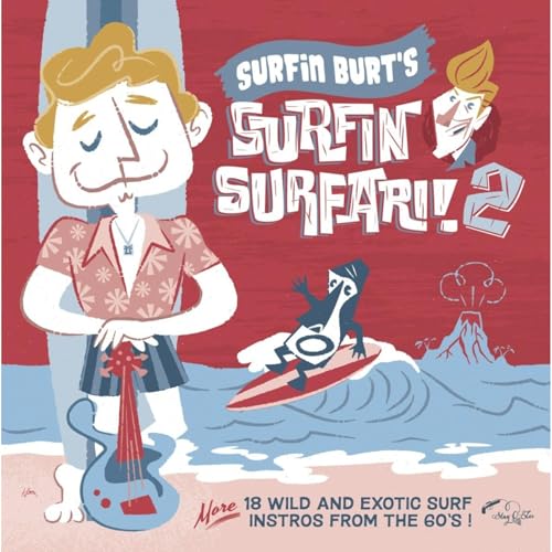 Surfin Burt'S Surfin Safari 02 (Limited Red Vinyl) [Vinyl LP] von STAG-O-LEE