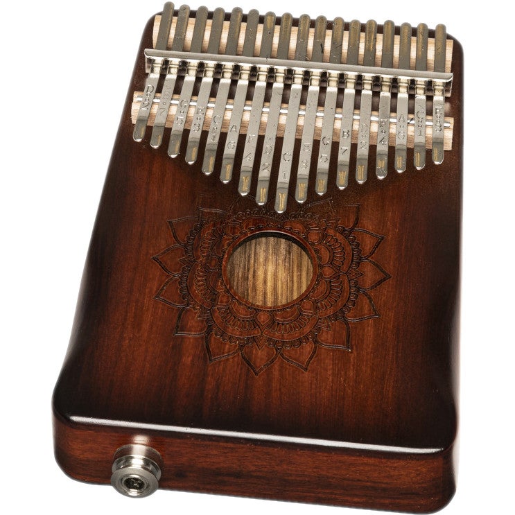 (B-Ware) Stagg 17 Keys Professional E-Kalimba Natural Mahogany with Pouch von Stagg