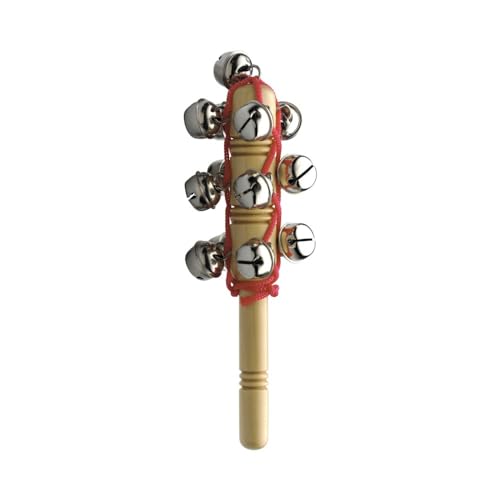 Stagg 14909 Jingle-Stick mit 13x Schlittenglocken von Stagg