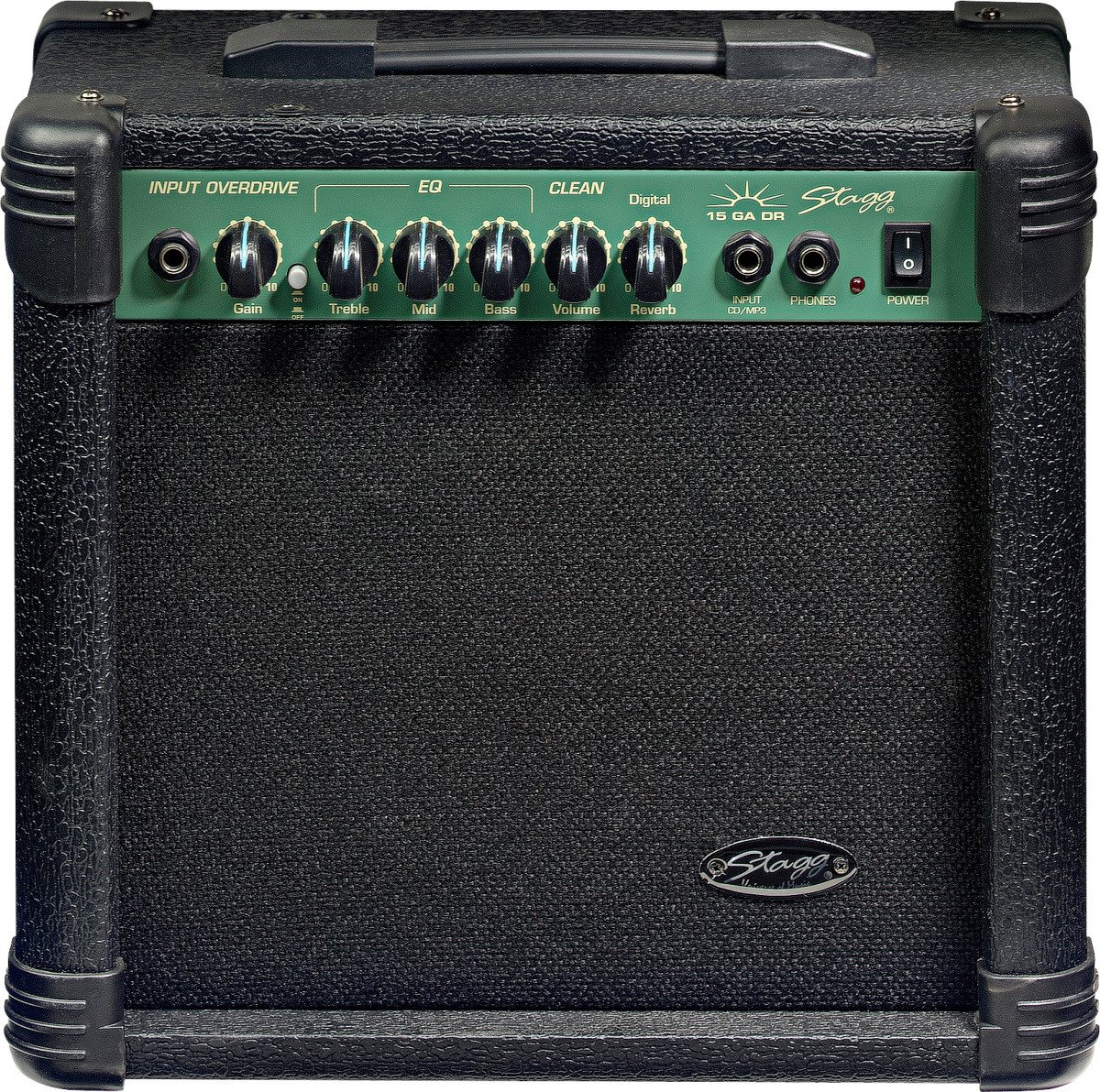 Stagg 15 GA DR EU 15 W RMS Gitarrenverstärker mit Digitalhall Endverstärker Stagg 15 GA DR EU 15 W RMS Gitarrenverstärker mit Digitalhall Endverstärker von Stagg
